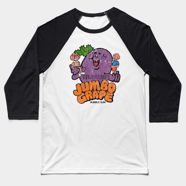 Jumbo Grape bubble gum Baseball T-Shirt by OniSide